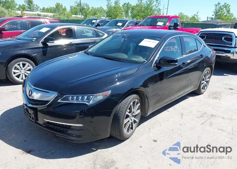 2015 Acura Tlx V6 Tech z USA, uszkodzony, nr VIN 19UUB2F53FA011654